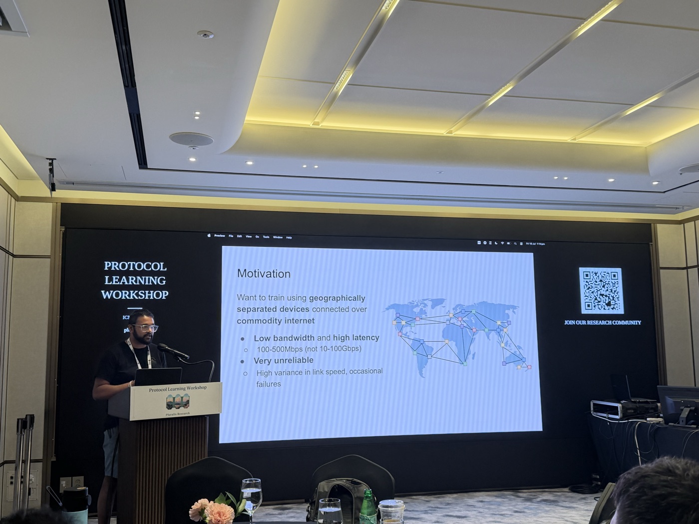 Protocol Learning workshop presentation in Seoul