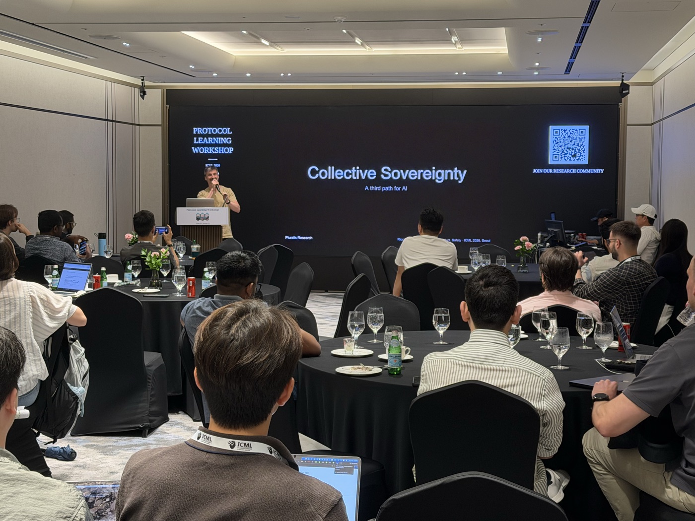Collective Sovereignty talk at the ICML Protocol Learning workshop
