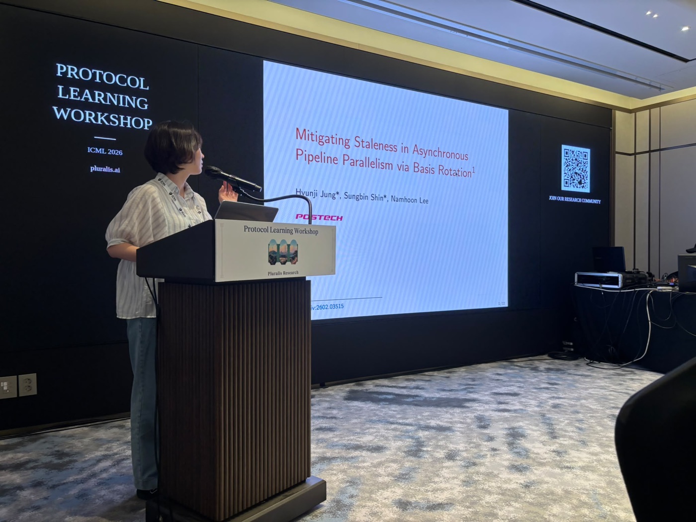 Lightning talk at the ICML Protocol Learning workshop